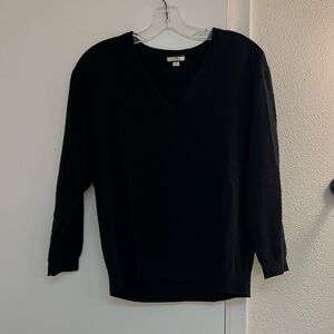 J. Crew Cashmere Oversized V-Neck Sweater